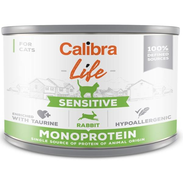Calibra Cat Life  konz.Sensitive Rabbit 200 g