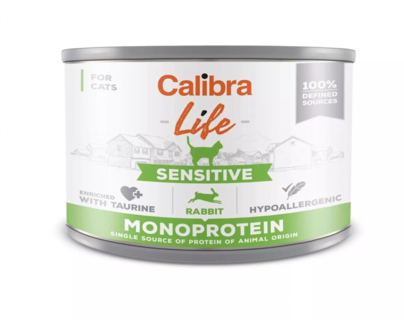 Calibra Cat Life  konz.Sensitive Rabbit 200 g