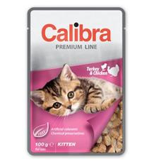 Calibra Cat kapsa Premium Kitten Turkey & Chicken 100g
