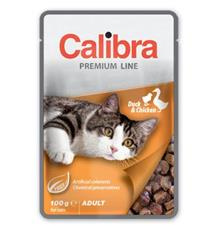 Calibra Cat kapsa Premium Adult Duck & Chicken 100g