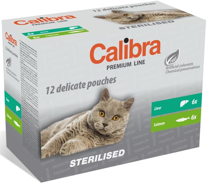 Calibra Cat kapsa Premium Steril. multipack 12x100g
