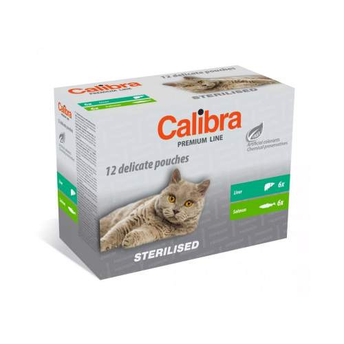 Calibra Cat kapsa Premium Steril. multipack 12x100g