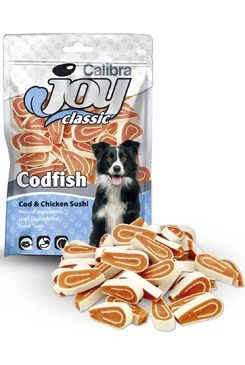 Calibra Joy Dog Classic Cod & Chicken Sushi 80 g