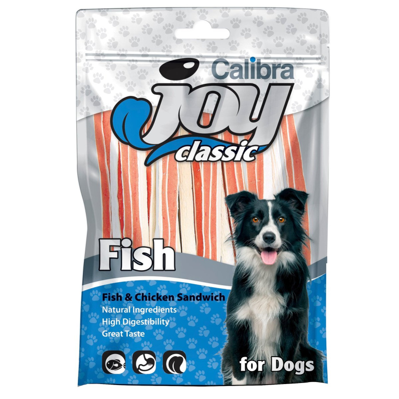 Calibra Joy Dog Classic Fish & Chicken Sandwich pro psy