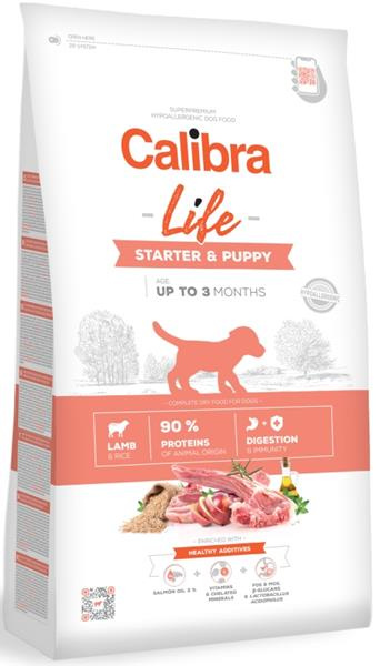 Calibra Dog Life Starter & Puppy Lamb 2,5 kg