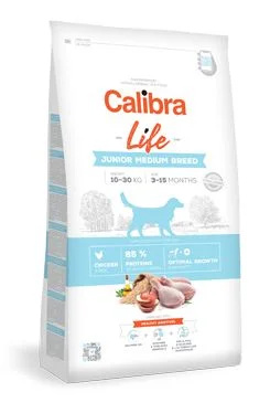 Calibra Dog Life Junior Medium Breed Chicken 12 kg