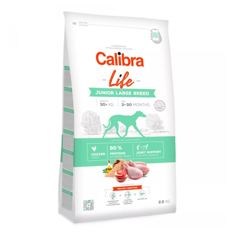 Calibra Dog Life Junior Large Breed Chicken 12 kg 