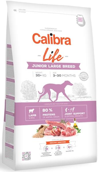 Calibra Dog Life Junior Large Breed Lamb 12 kg