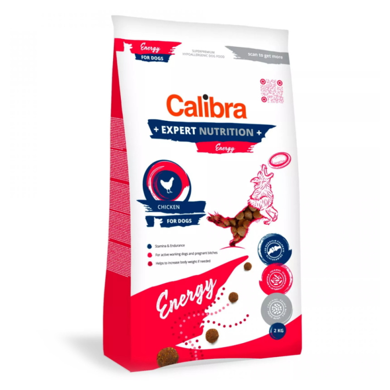 CALIBRA Expert Nutrition Energy granule pro psy 1 ks, Hmotnost balení: 2 kg