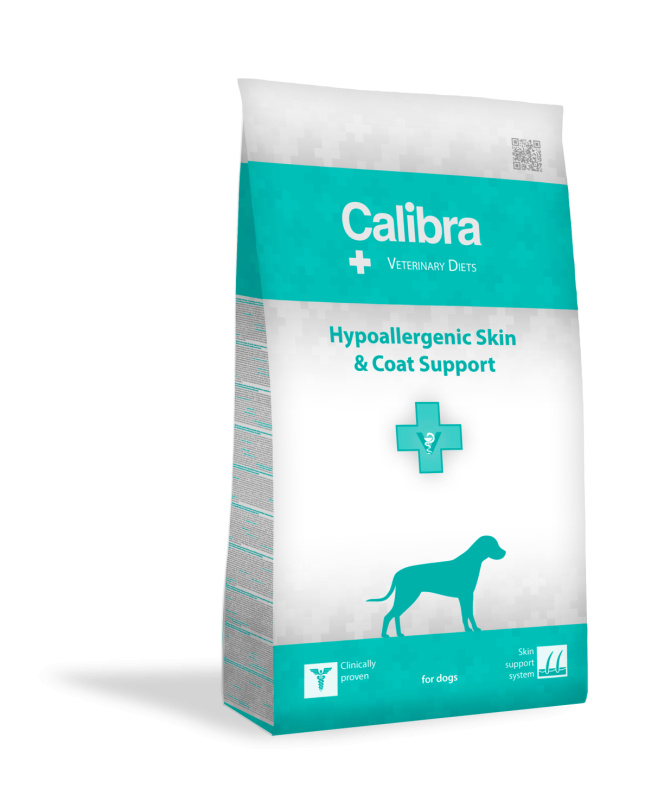 Calibra VD Dog Hypoallergenic Skin&Coat Supp. 12kg
