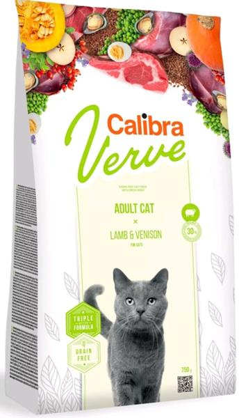 Calibra Cat Verve GF Adult Lamb&Venison 8+ 750 g