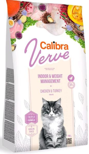 Calibra Cat Verve GF Indoor&Weight Chicken 750 g