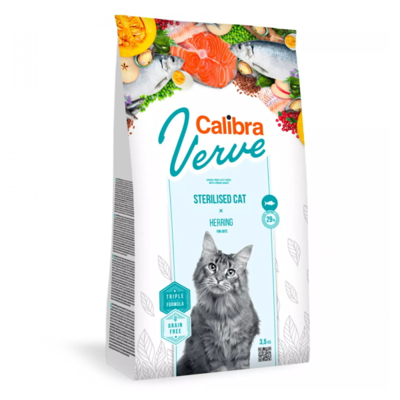 Calibra Cat Verve GF Sterilised Herring 3,5 kg