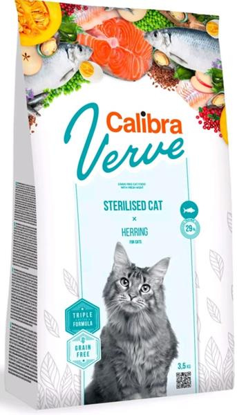 Calibra Cat Verve GF Sterilised Herring 3,5 kg
