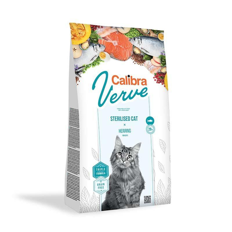 Calibra Cat Verve GF Sterilised Herring 750 g