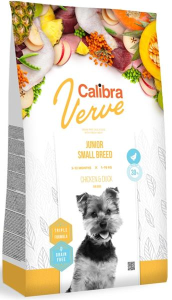 Calibra Dog Verve GF Junior Small Chicken&Duck 1,2 kg