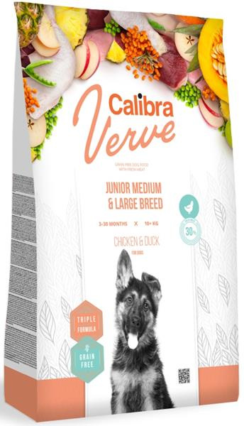 Calibra Dog Verve GF Junior M&L Chicken&Duck 12 kg