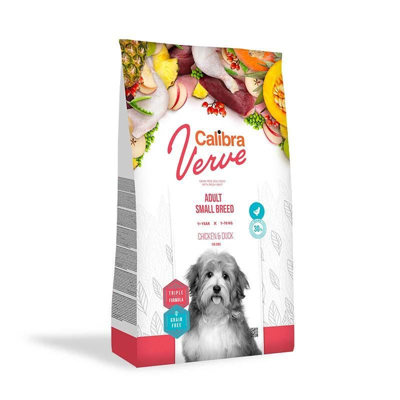 Calibra Dog Verve GF Adult Small Chicken&Duck 1,2 kg