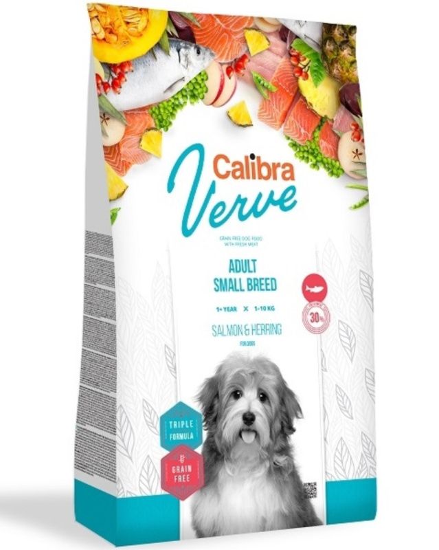 Calibra Dog Verve GF Adult Small Salmon&Herring 1,2 kg