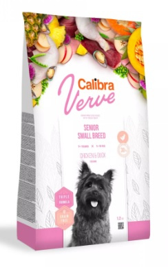 Calibra Dog Verve GF Senior Small Chicken&Duck 1,2 kg