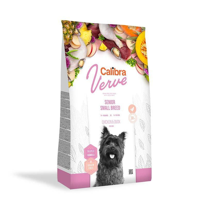 Calibra Dog Verve GF Senior Small Chicken&Duck 6 kg