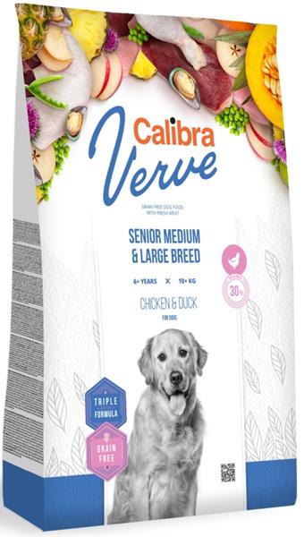 Calibra Dog Verve GF Senior M&L Chicken&Duck 2 kg
