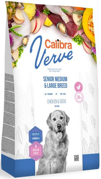 Calibra Dog Verve GF Senior M&L Chicken&Duck 12 kg 