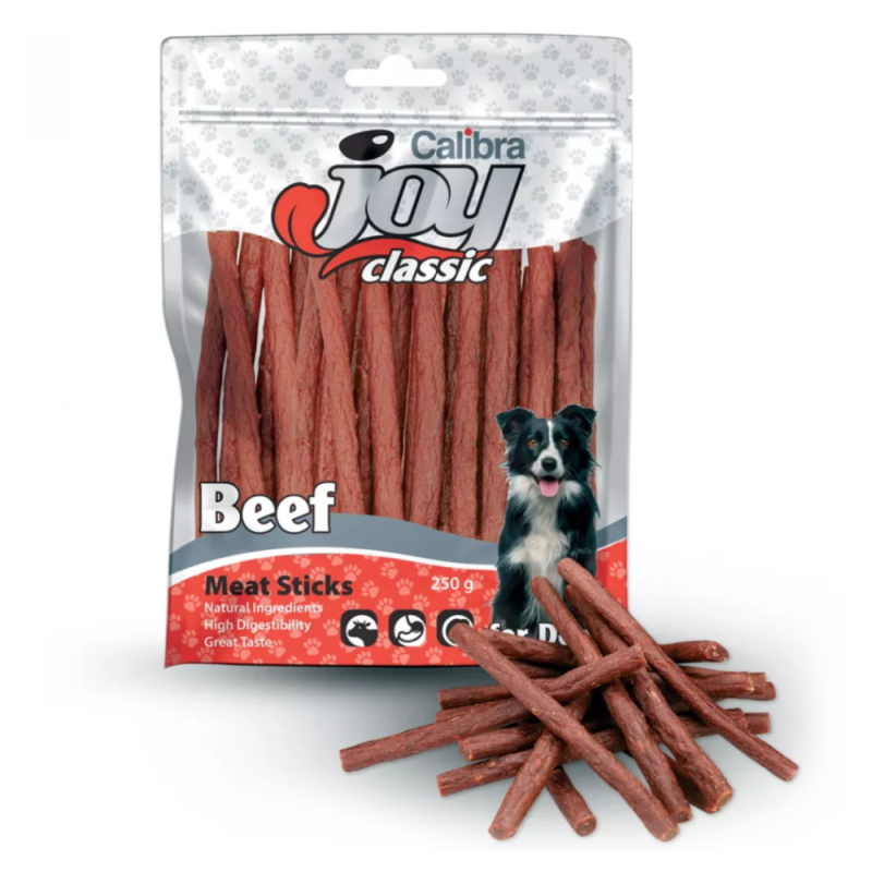 Calibra Joy Dog Classic Beef Sticks 250 g NEW