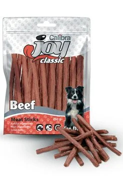 Calibra Joy Dog Classic Beef Sticks 250 g NEW