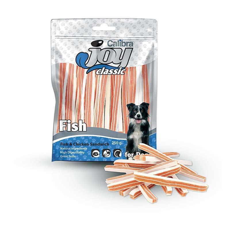 Calibra Joy Dog Classic Fish&Chicken Sandwich 250 g NEW