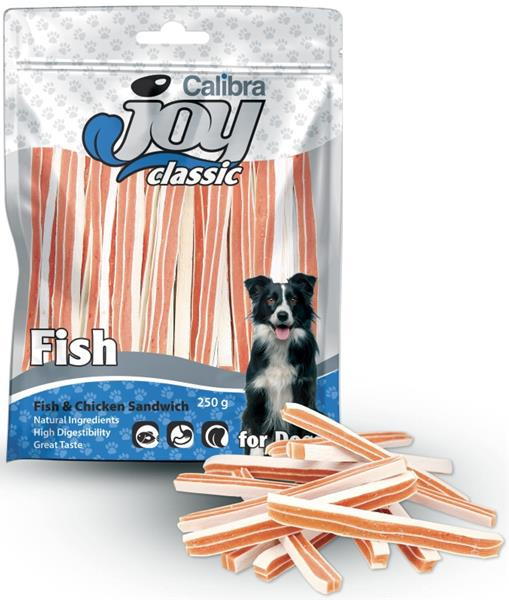 Calibra Joy Dog Classic Fish&Chicken Sandwich 250 g NEW