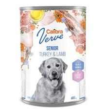 Calibra Dog Verve konz.GF Senior Turkey&Lamb 400g