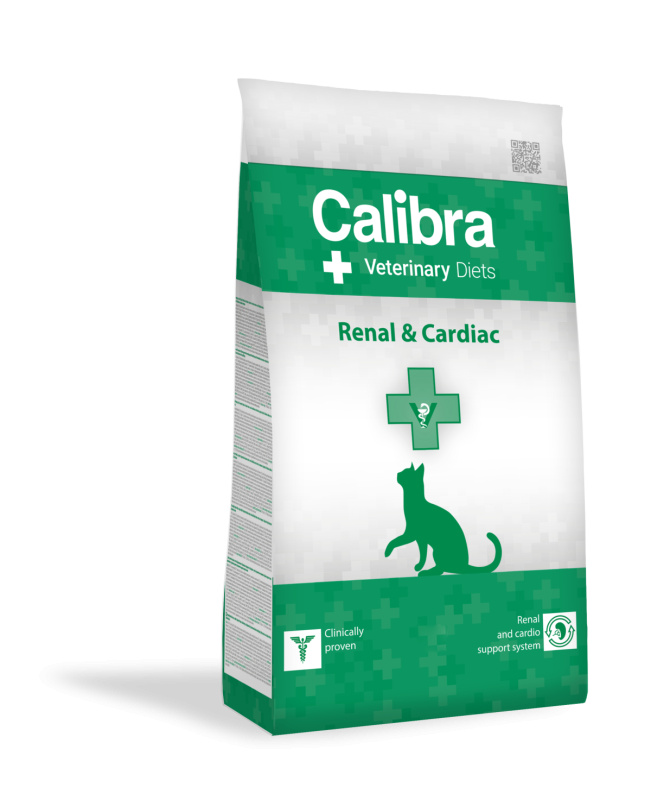 Calibra VD Cat Renal & Cardiac 2 kg NEW