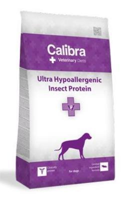 CALIBRA Veterinary Diets Ultra Hypoallergenic Insect granule pro psy, Hmotnost balení: 2 kg