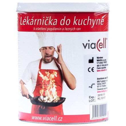 VIACELL Krabička první záchrany pro kuchařinky + kuchaře