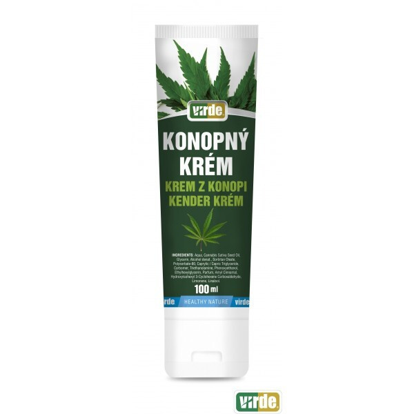 VIRDE Konopný krém kloubní mazání 100 ml