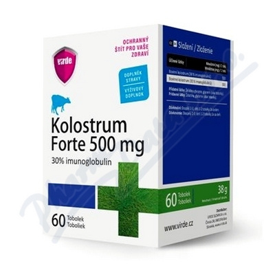 VIRDE Kolostrum forte 500 mg 60 kapslí