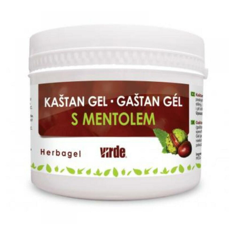 VIRDE Kaštan gel s mentolem 250 ml