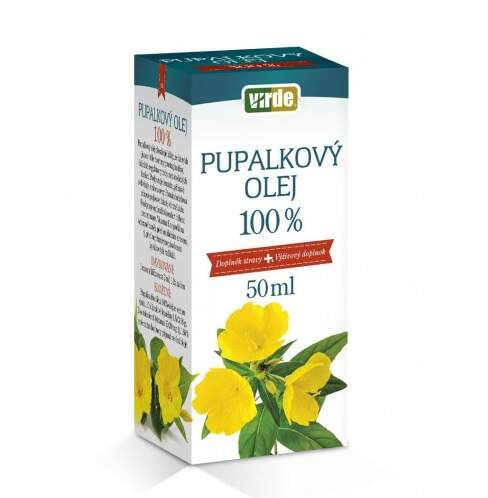 VIRDE Pupalkový olej 100% 50 ml