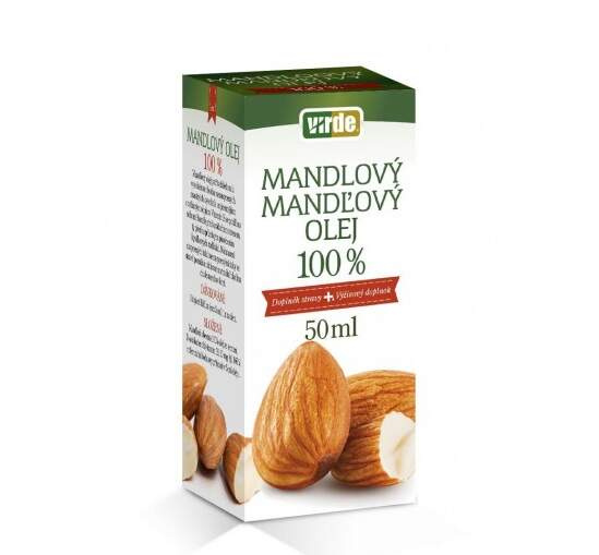 VIRDE Mandlový olej 100% 50 ml