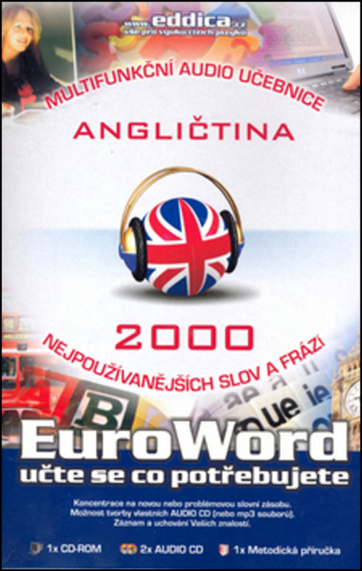 Angličtina (2000 nejpoužívanějších slov) - audiokniha z kategorie Jazykové učebnice a slovníky
