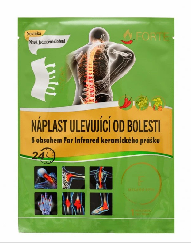 FORTE Náplast ulevující od bolesti 12x18cm 1ks