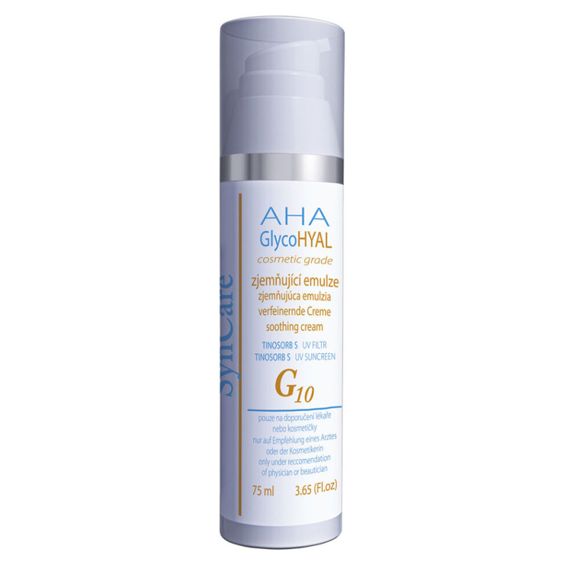 SYNCARE GlycoHYAL G10 AHA Zjemňující emulze 75 ml