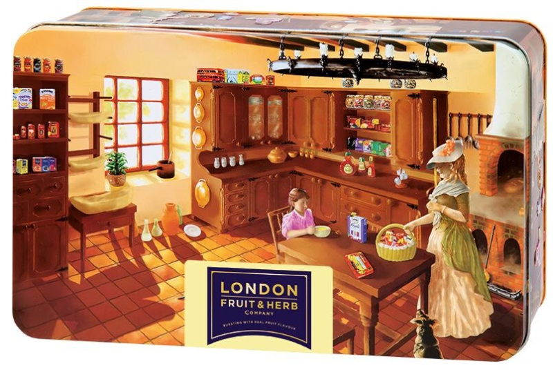 1226 London Plechová dóza s čajom 3 príchute