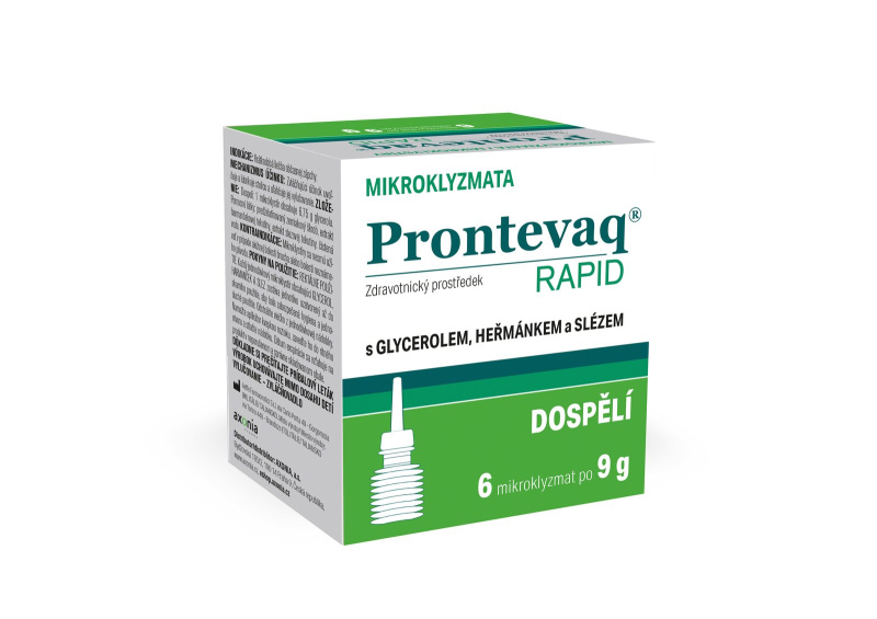 PRONTEVAQ Rapid mikroklyzma dospělí 6 x 9 g