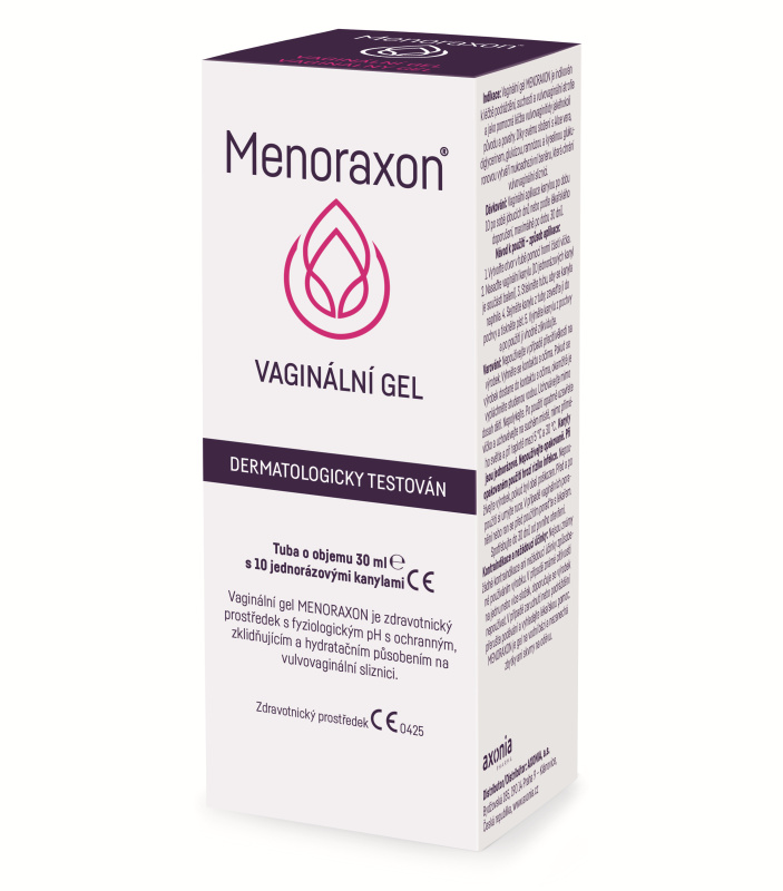 MENORAXON Vaginální gel 30 ml + 10 jednorázových kanyl