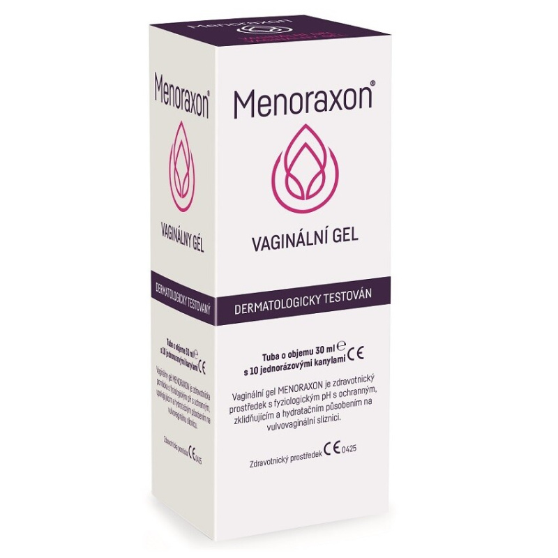 MENORAXON Vaginální gel 30 ml + 10 jednorázových kanyl