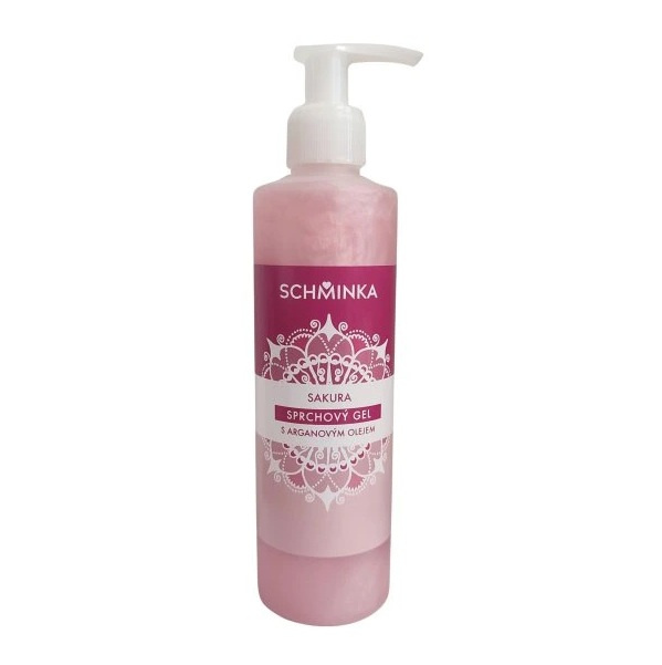 Schminka Sprchový gel s arganovým olejem Sakura 250 ml