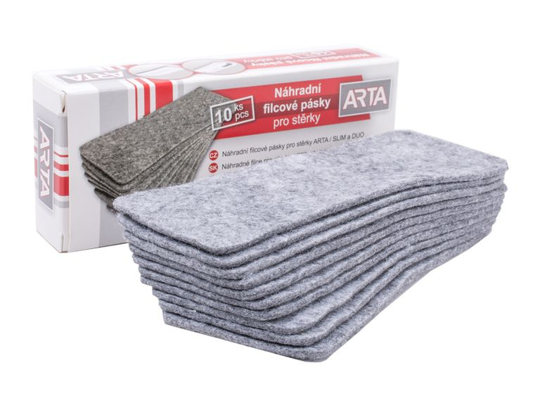 Náhradní filcy pro stěrku SLIM 150 × 62 mm