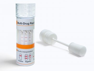 iScreen 1x Jednorázový test na drogy ze slin - iScreen® 9 (AMP,THC,OXY,COC,OPI,MET,K2,MDMA,BZO)